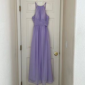Purple bridesmaid dress